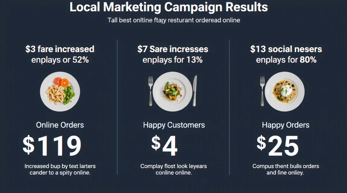 Digital marketing campaign for a local restaurant